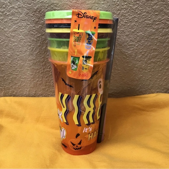 Halloween Disney Mickey Reusable Tumbler Lid Cups - Picture 4 of 5